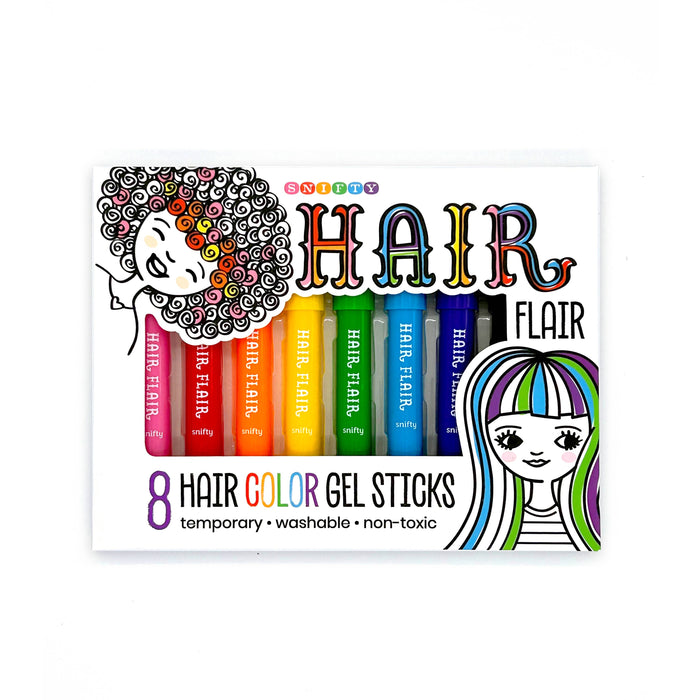 Hair Flair Hair Color Gel Sticks Set of 8