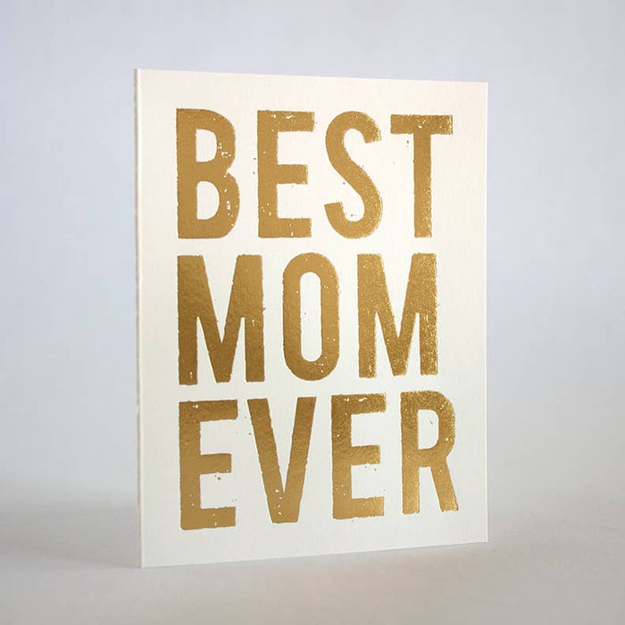 Best Mom Ever Fugu Press Card