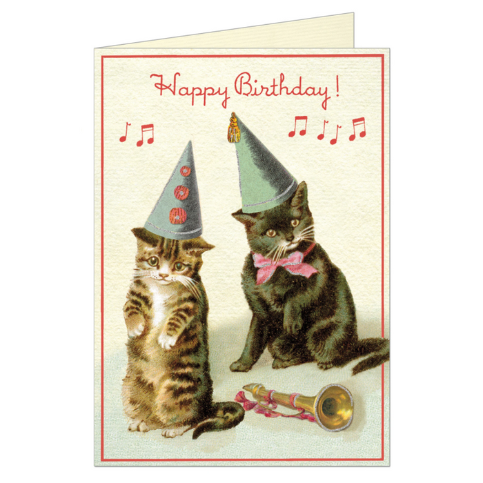 Happy Birthday Cats Card