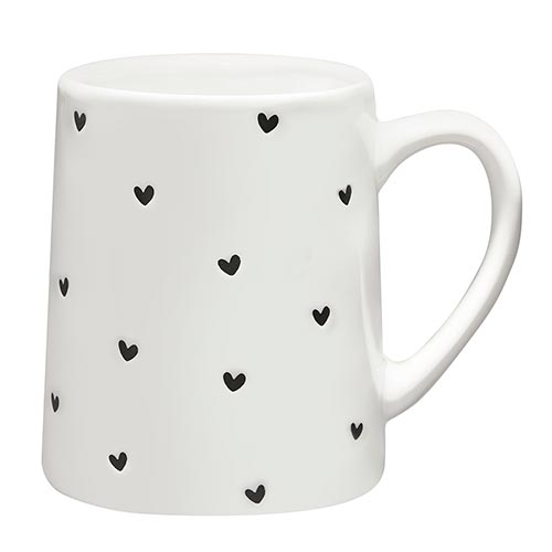 Tapered Mug - Hearts