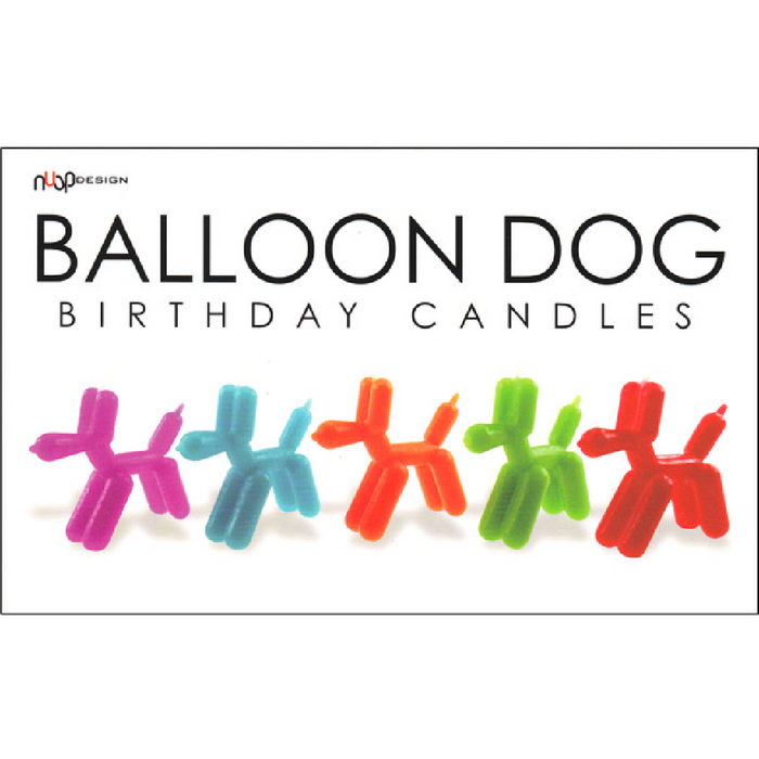 Balloon Dog Candles