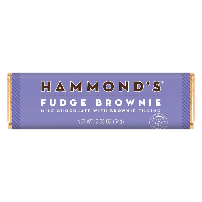 Fudge Brownie Ganache Milk Chocolate Bar