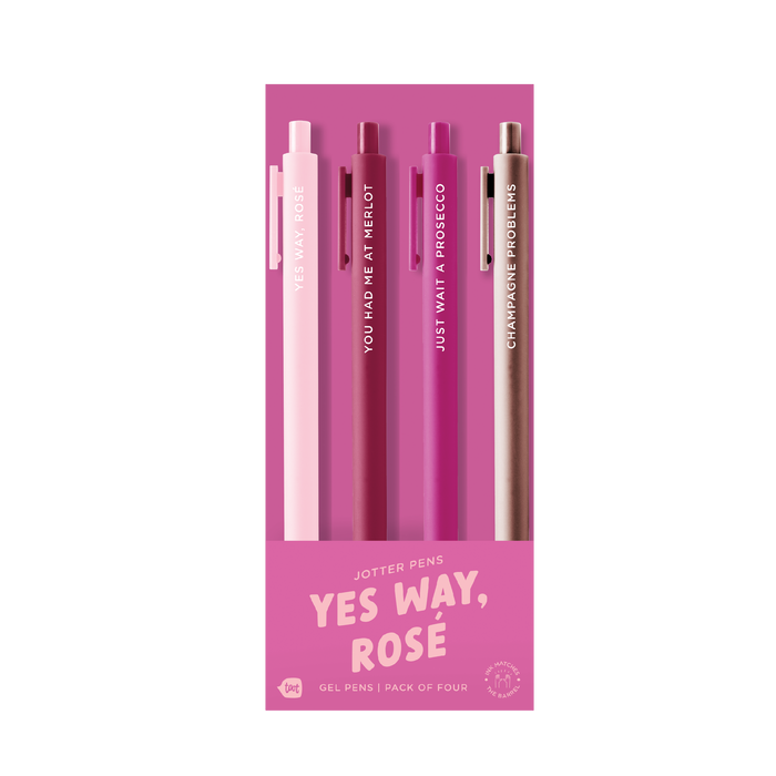 Jotter Sets 4 Pack - Yes Way Rose