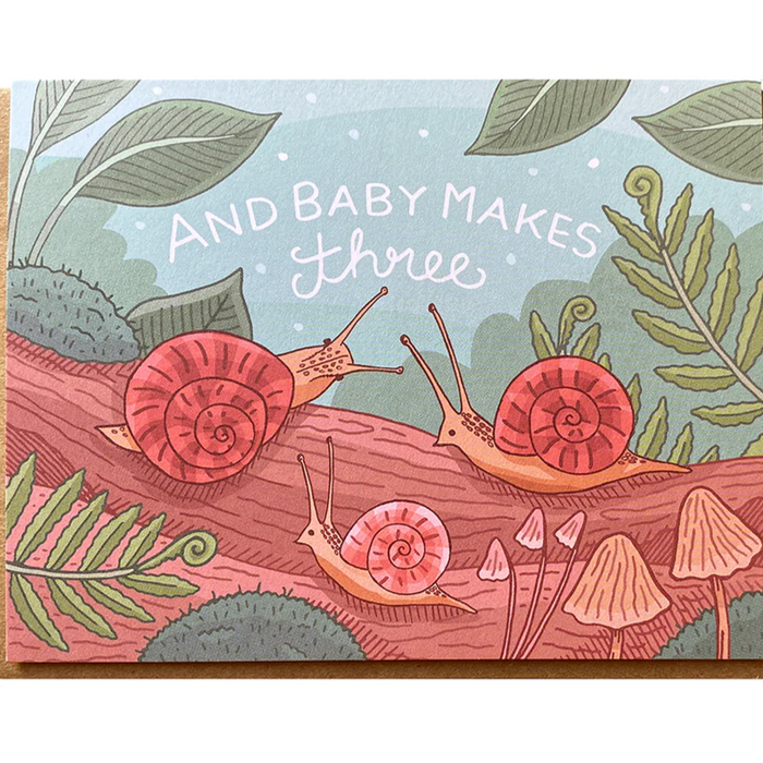 Baby Makes Three Card