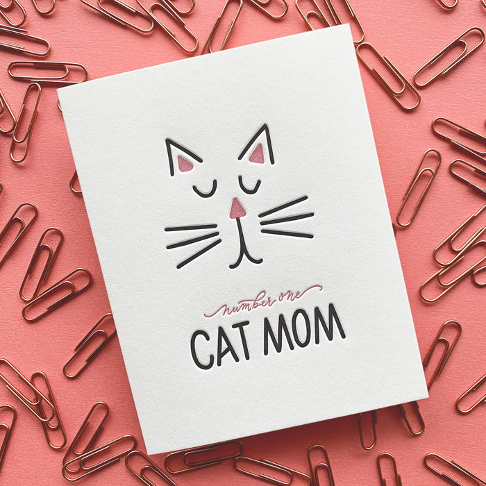Cat Mom - Pets card
