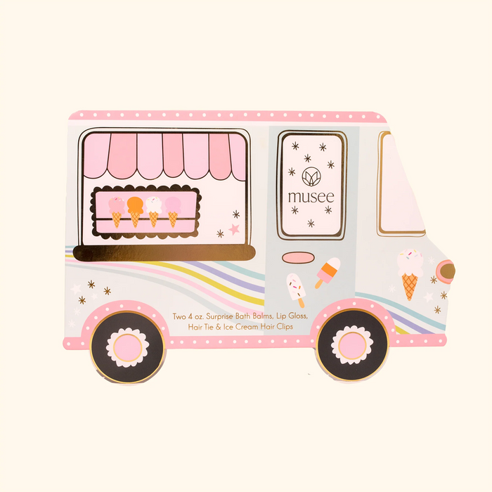 Bath Bomb Ice Cream Truck Gift Set