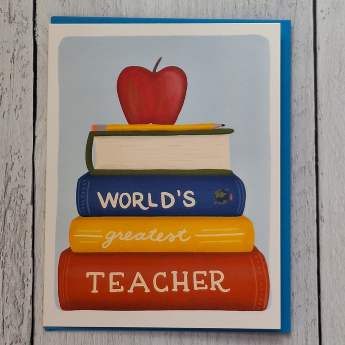 World's Greatest Teacher Card