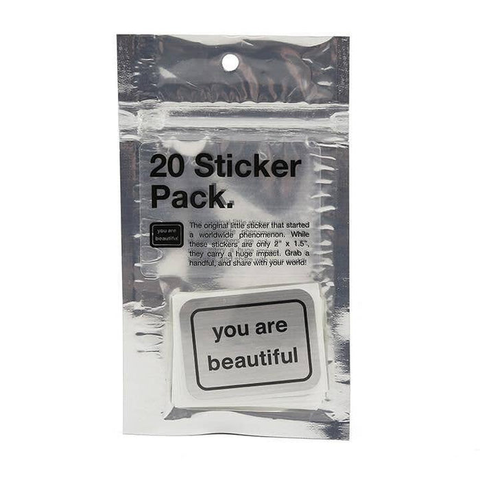 You Are Beautiful Stickers