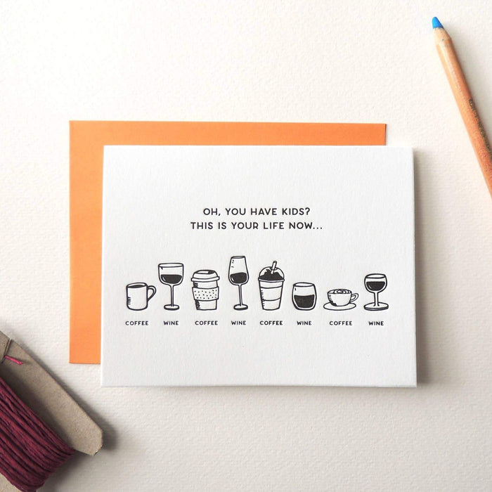 Coffee Wine Card