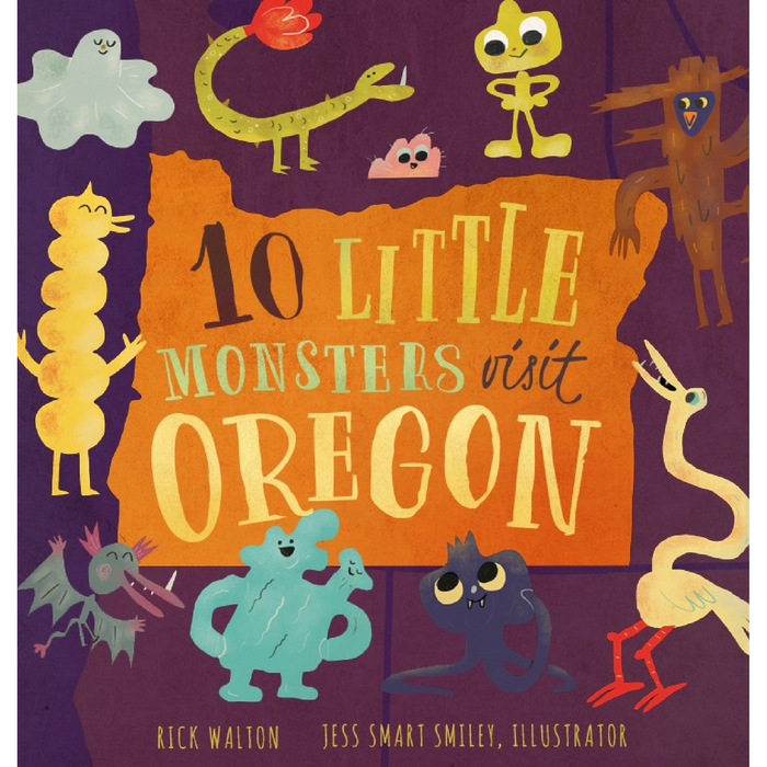 10 Little Monsters Visit Oregon Book
