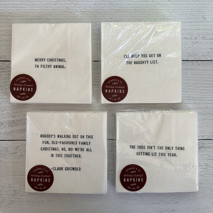 Napkins + Coasters