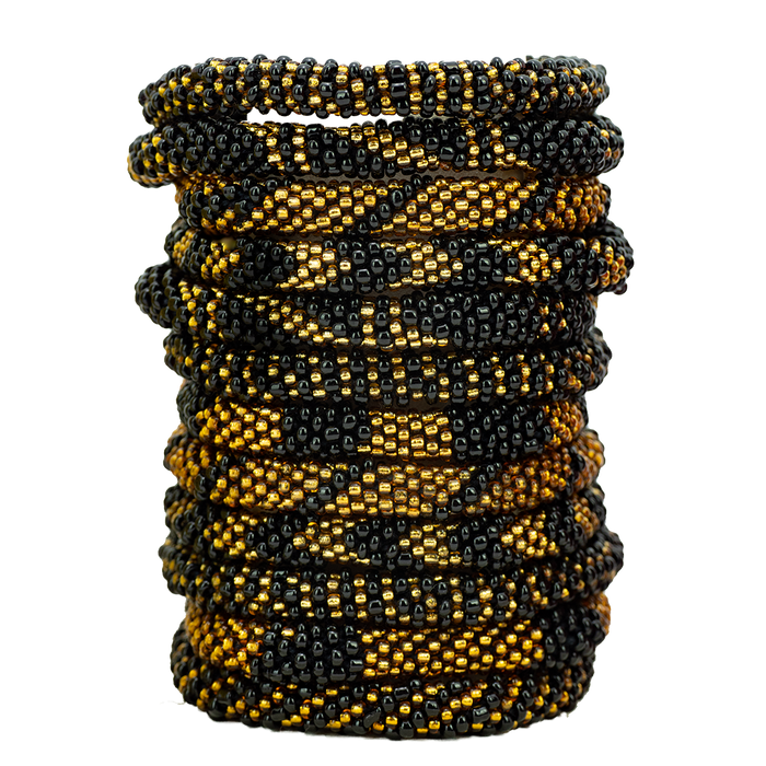 Black & Gold Nepal Bracelet