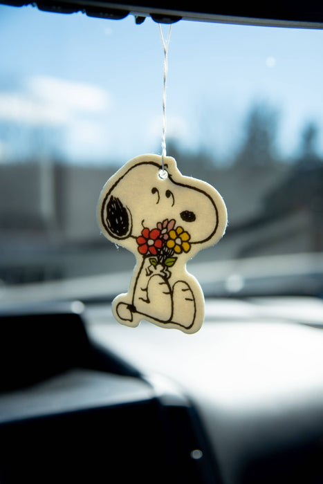 Snoopy Flower Bouquet Air Freshener - Summer