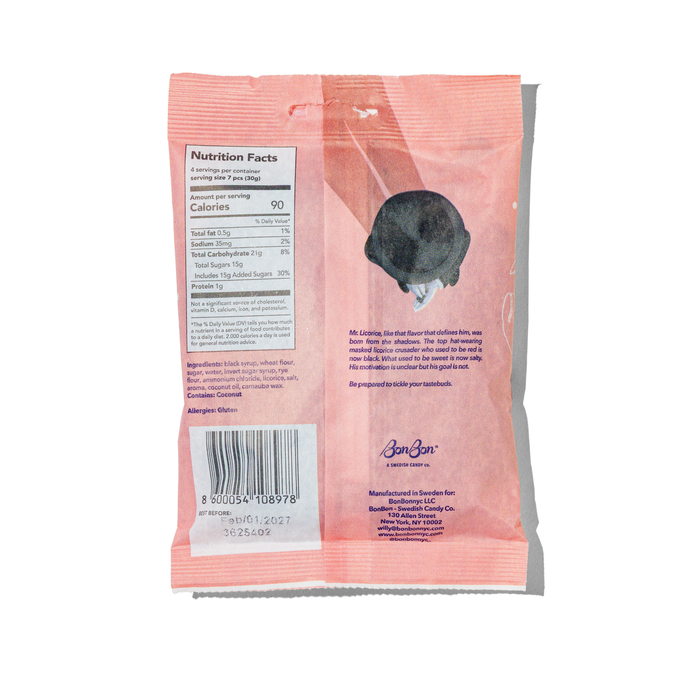 Licorice Twist - Swedish Candy 4.2oz (120g)