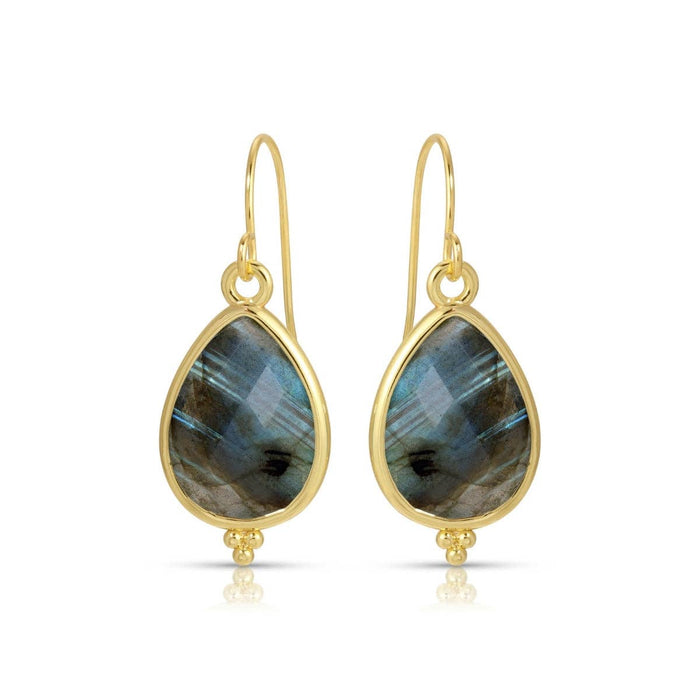 Teardrop Stone Earrings