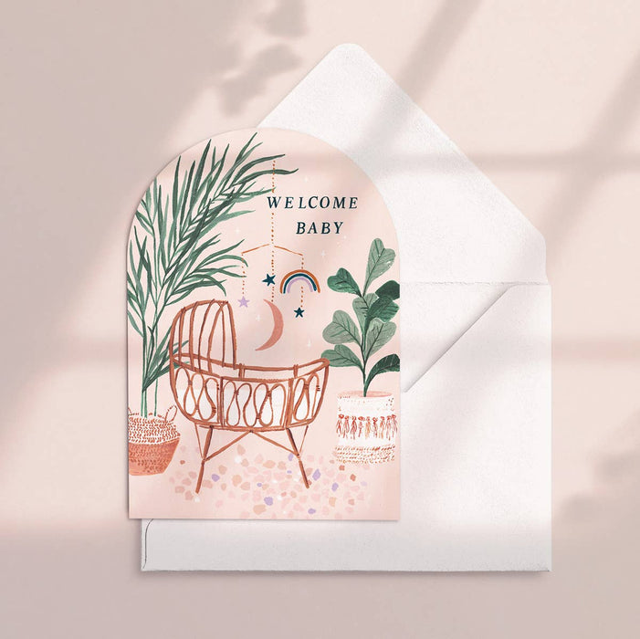 Welcome Baby Nursery Card