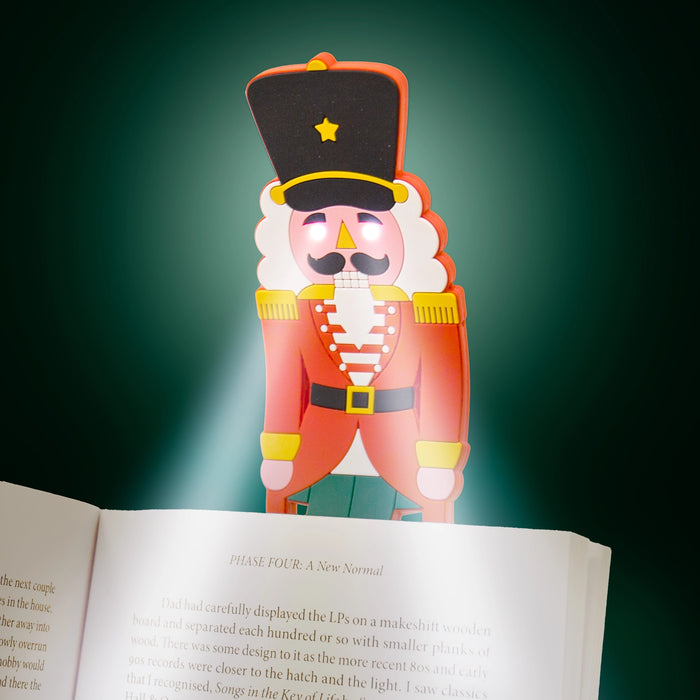 Nutcracker Reading Light + Bookmark