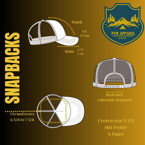 Pacific Northwest Trucker Hat With Tree