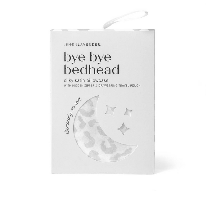 Lemon Lavender Bye Bye Bedhead Silky Satin Pillowcase