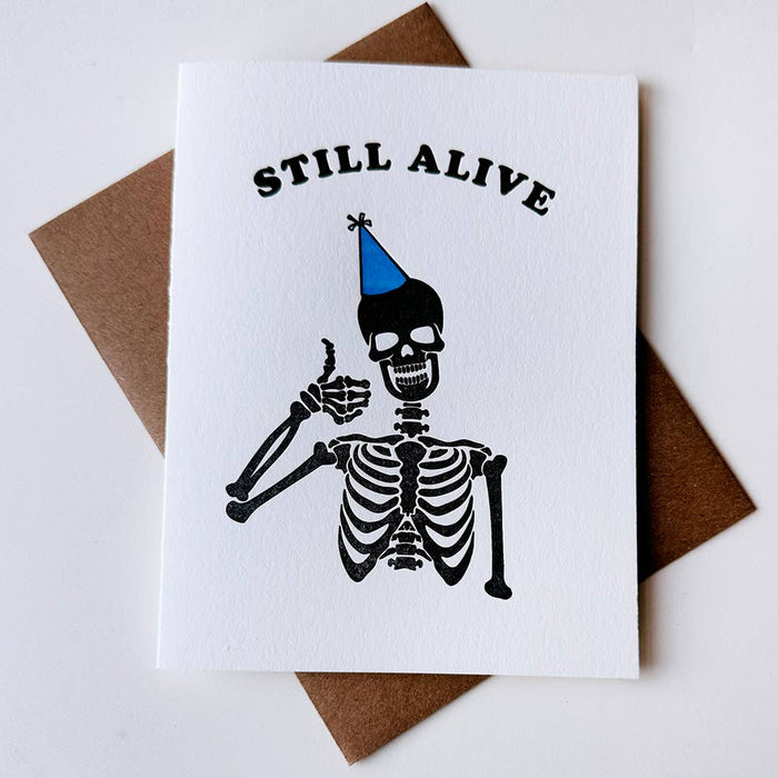 Still Alive Card