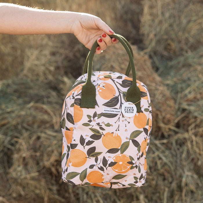 Orange Orchard Lunch Box
