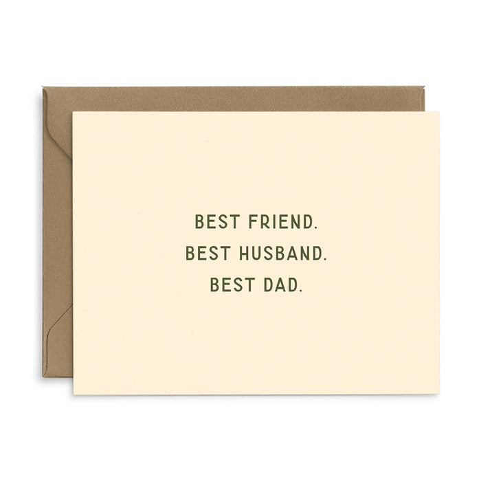 Friend Husband Dad Father's Day Greeting Card