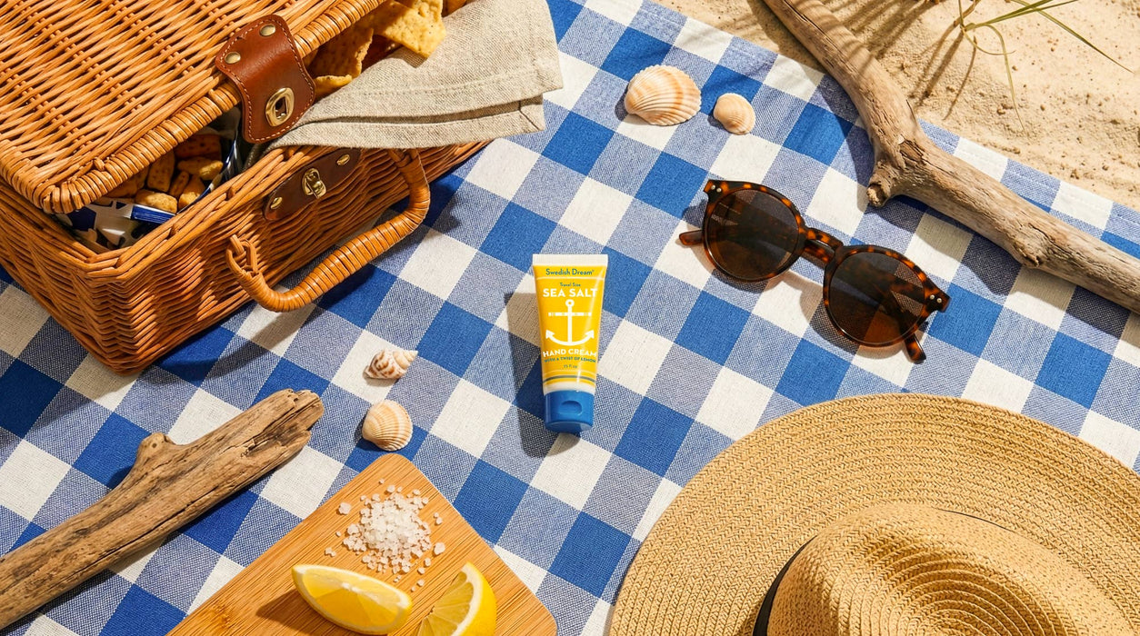 Sea Salt Lemon Hand Cream – Travel Size Hydrating Lotion