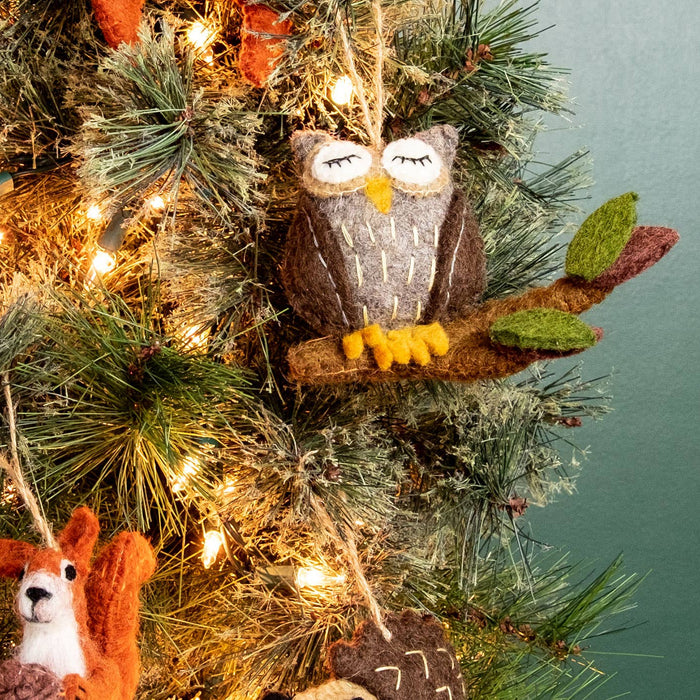 Ornament - Forest Animal - Owl