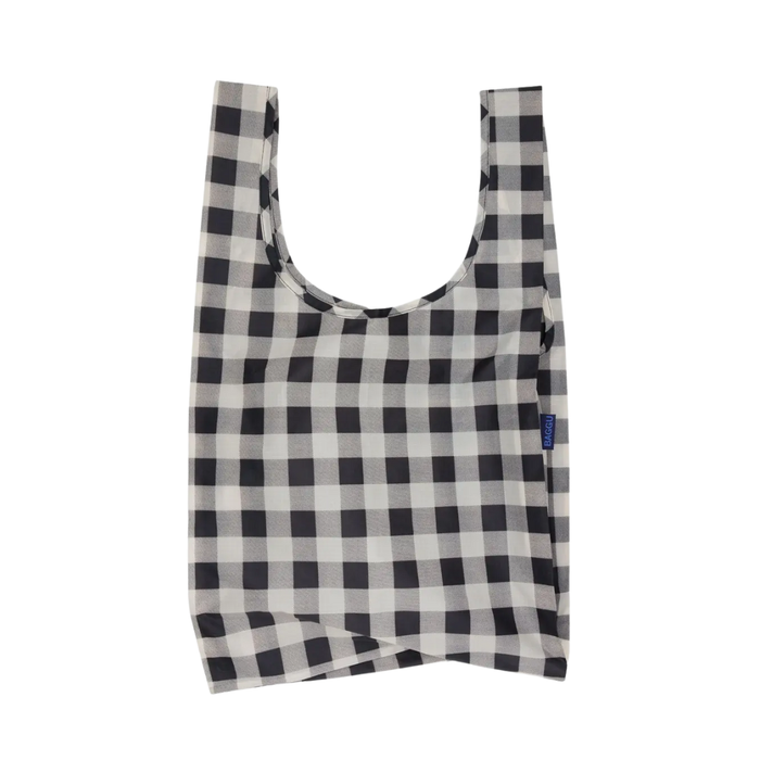 Standard Baggu- Black and White Big Check