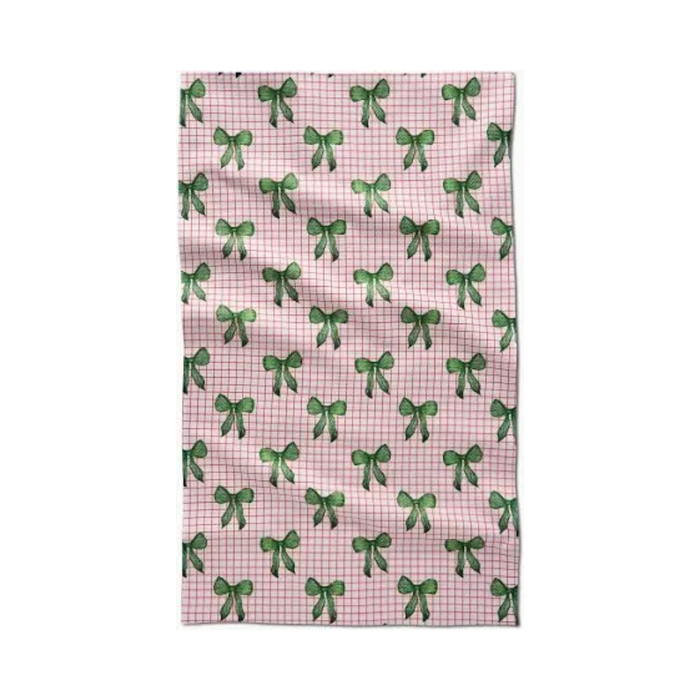 Ribbon And Cheer Geometry Towel