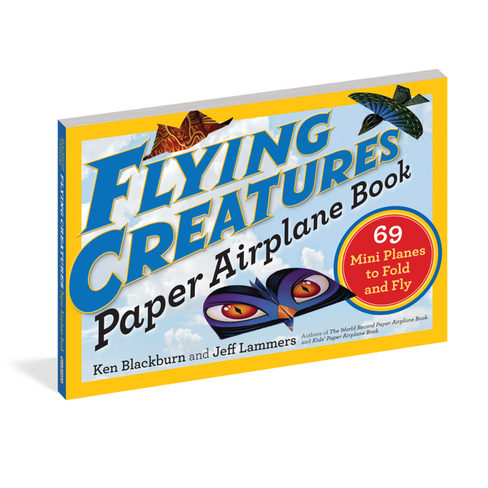 Flying Creatures Paper Airplane Book