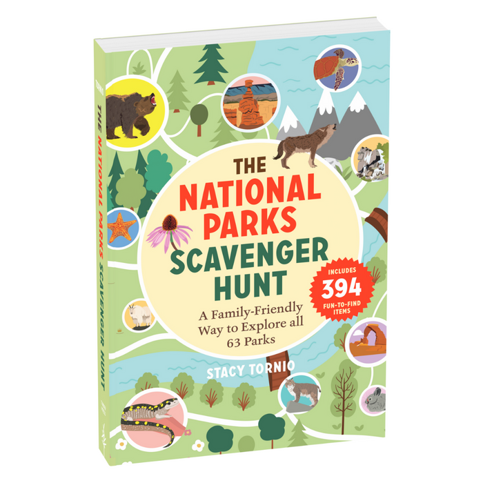 National Parks Scavenger Hunt Book