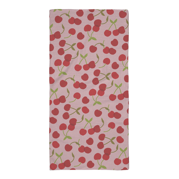 Cherry Cherries Tea Towel