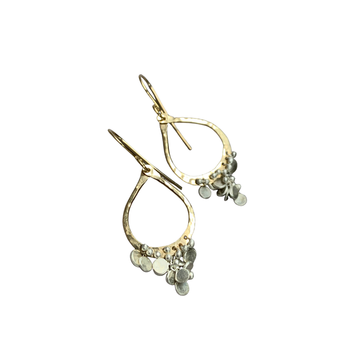 Small Tear Confetti Earrings