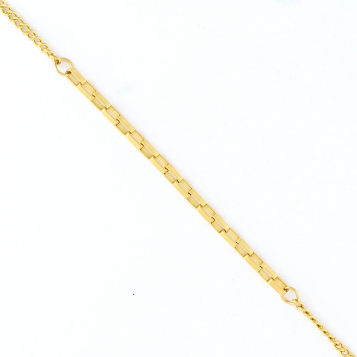 Waterproof Multi Box Chain Necklace