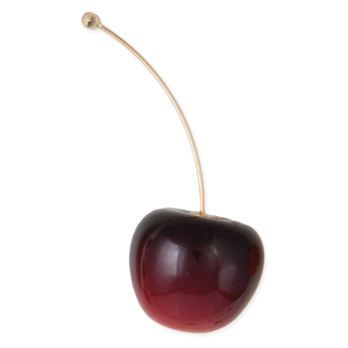 Cherry, Cherry Nice! Deep Red Cherry Drop Earrings