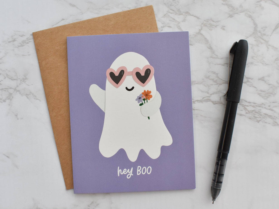 Hey Boo Card