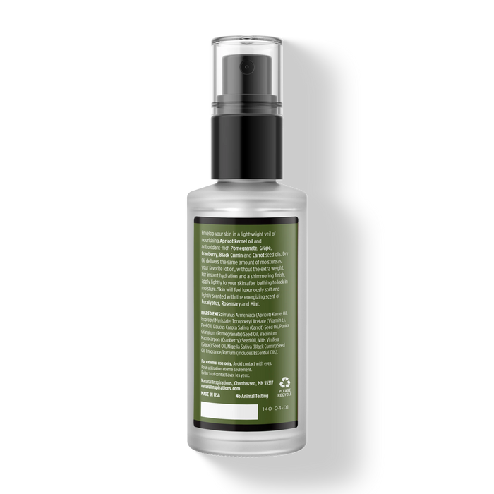 Eucalyptus Rosemary Mint Body + Face Dry Oil