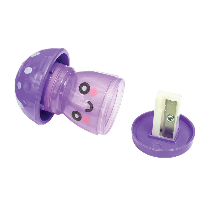 Mushroom Sharpener + Eraser