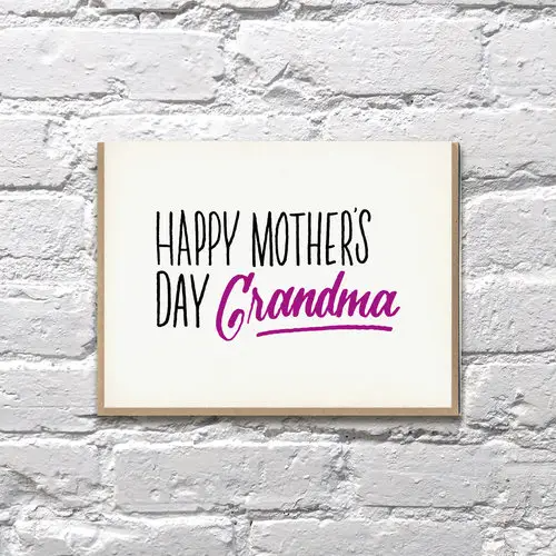 Happy Mothers Day Grandma