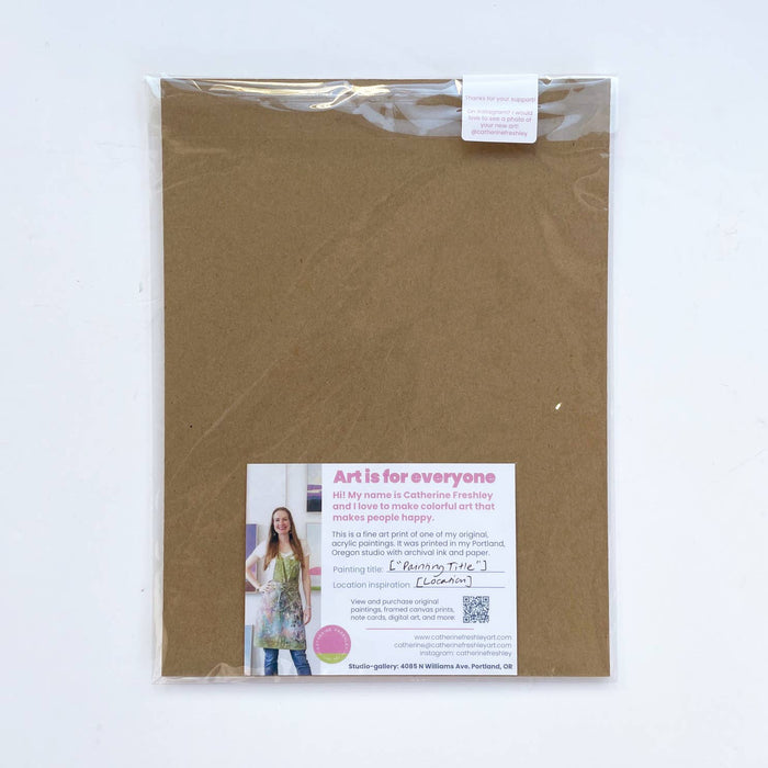 Sunset in Wine Country Landscape Art Print