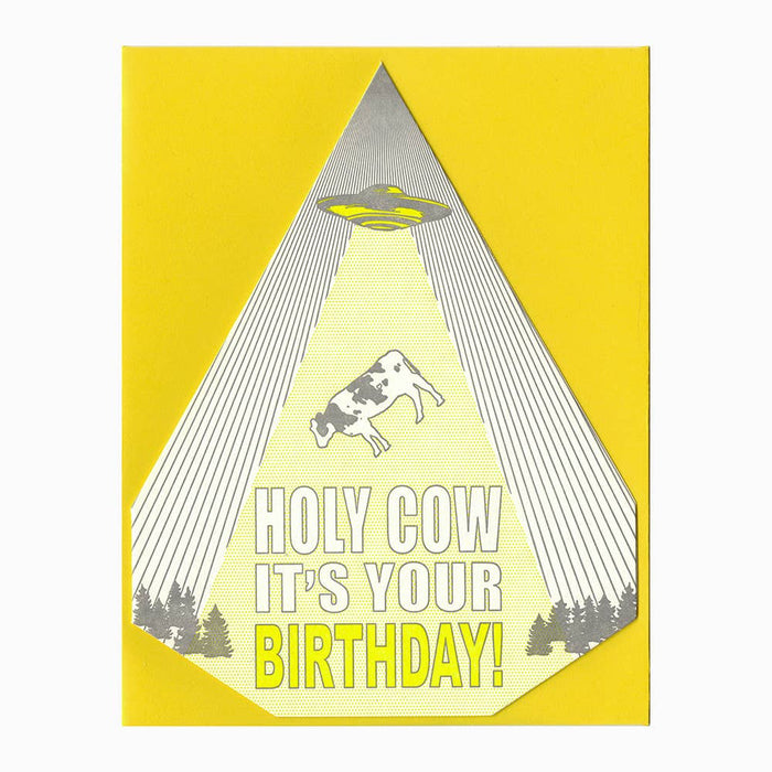 Holy Cow It's Your Birthday Card