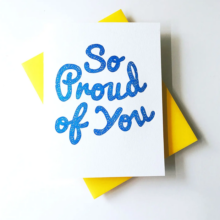 So Proud Of You Card