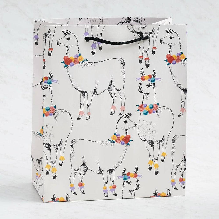 Floral Llama Bag