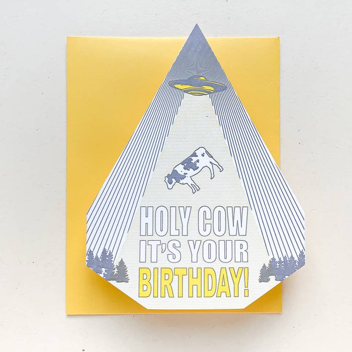 Holy Cow It's Your Birthday Card