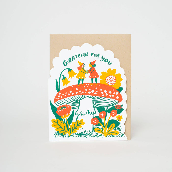 PHOEBE WAHL -- Grateful Gnomes Card