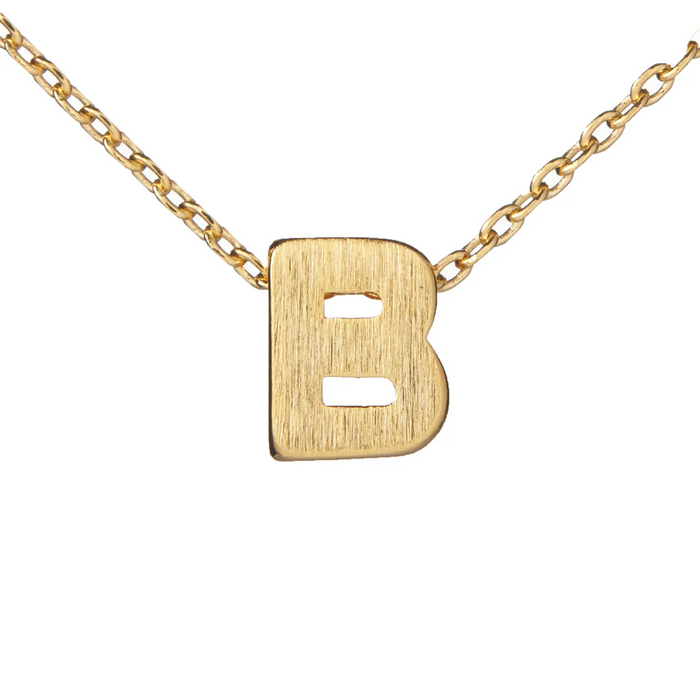 Gold Initial Necklace
