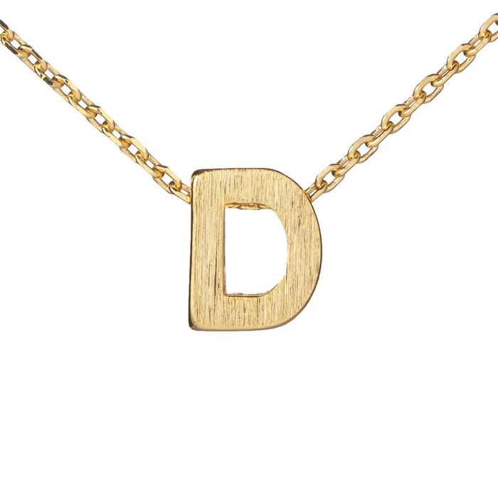 Gold Initial Necklace