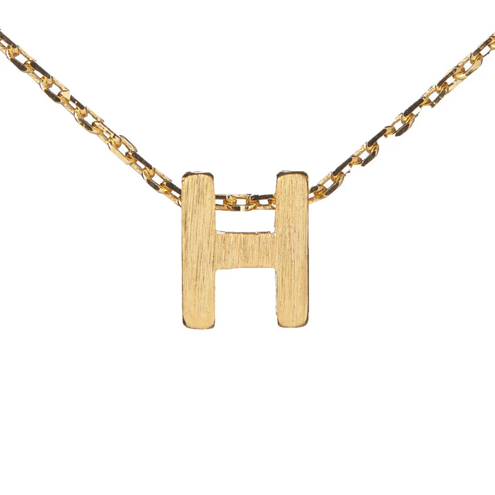 Gold Initial Necklace