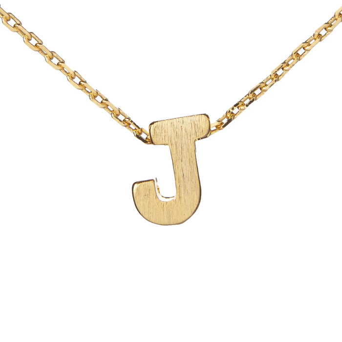 Gold Initial Necklace